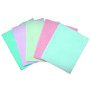 TIDI Choice Patient Drape Sheets  Watercolors - 40" x 48" (100/Case)