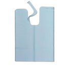 TIDI Everyday Adult Bibs  Blue - 18" x 25" - Chainless (250/Case)