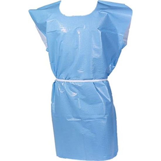 TIDI Everyday Exam Gowns (50/Case)  Blue