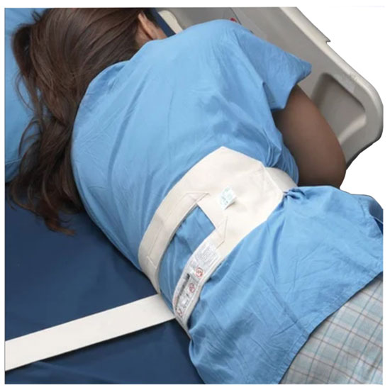 TIDI Posey Roll Belt  XL Connecting Straps; 2-Piece Quick-Release Buckle