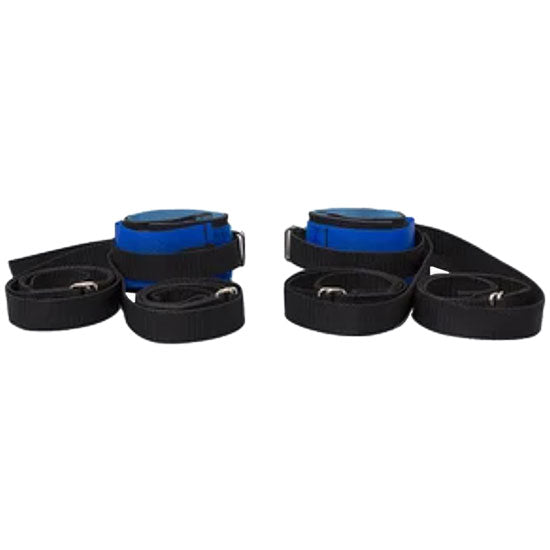 TIDI Posey Twice-As-Tough Non-Locking Cuffs (1 Pair)  D-Ring Cuff (Single Strap with D-Ring); Large/Red