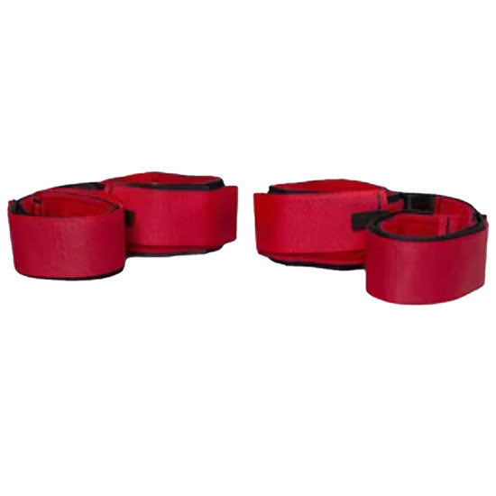 TIDI Posey Twice-As-Tough Non-Locking Cuffs (1 Pair)  Stretcher Hook and Loop Cuff (Single Strap with Ho
