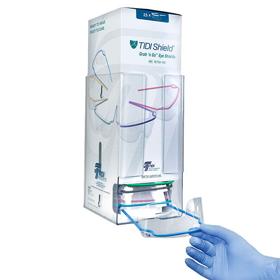 TIDI TIDIShield Grab 'n Go Eyewear Tower Dispenser - 9210A-100