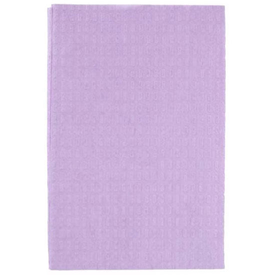TIDI Ultimate Bibs/Towels (500/Case)  Lavender - Diamond - 13" x 18"