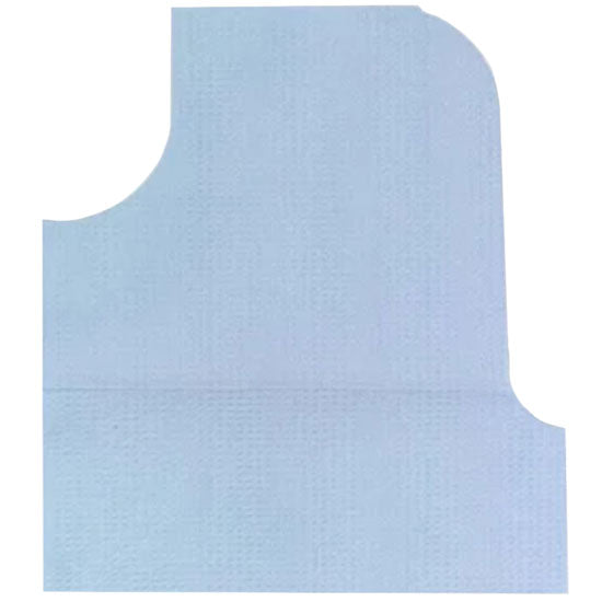 TIDI Ultimate Specialty Bibs  Blue - Waffle - 18" x 22" (400/Case)