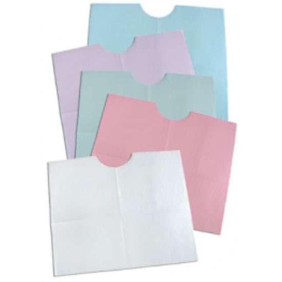 TIDI Ultimate Specialty Bibs  Lavender - Waffle - 18" x 22" (400/Case)