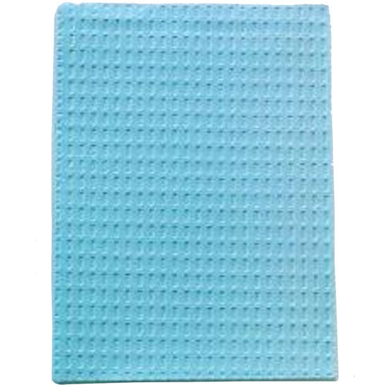 TIDI Ultimate Towels (500/Case)  Blue - Waffle-Embossed