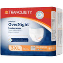 Tranquility Premium OverNight Disposable Absorbent Underwear - 3XL Box