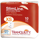 Tranquility SlimLine Original Disposable Briefs  X-Small (18 to 26") (Case of 100)
