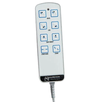 TransMotion Medical 8-Button Pendant Assembly