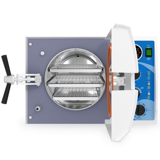 Tuttnauer 2340M Manual Autoclave with open door