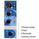 Tuttnauer 3870M Large Capacity Manual Autoclave control panel