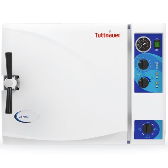 Tuttnauer 3870M Large Capacity Manual Autoclave  Factory New