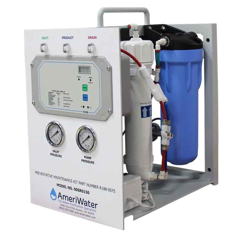 Tuttnauer AmeriWater RO Water Filtration System  14 Gal. Expansion Tank