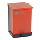 UMF Medical 24-Quart Waste Receptacle  Red