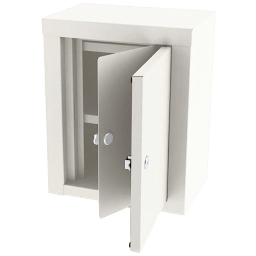 UMF Medical 7781 Double Door, Double Lock Narcotic Cabinet with Two Shelves