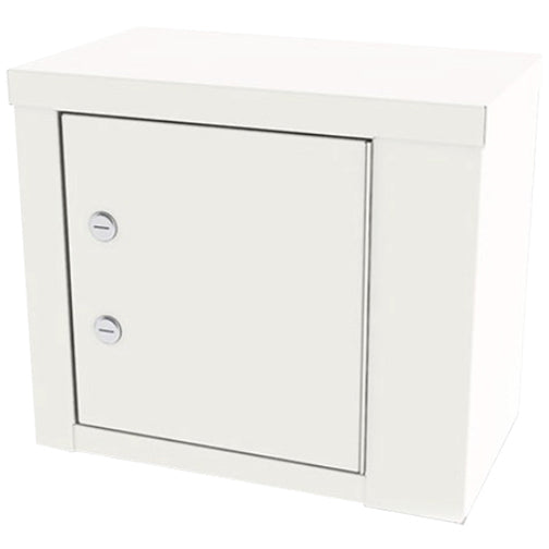 UMF Medical 7787 Single Door, Double Lock Narcotic Cabinet with One Shelf
