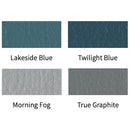 UMF Medical FusionONE ProGlide 3002 Power Hi-Lo Exam Table Upholstery Colors - Lakeside Blue, Twilight Blue, Morning Fog, True Graphite