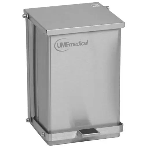 UMF Medical SS1473 24-Quart Stainless Steel Waste Receptacle