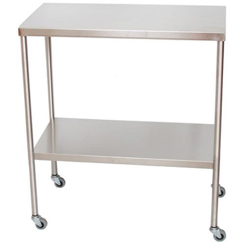 UMF Medical SS8016 30" x 16" x 34" Instrument Table
