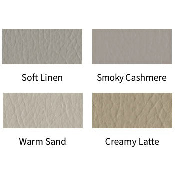 UMF Medical 6746 Ultra Comfort Air Spring Stool with Backrest Colors - Soft Linen, Smoky Cashmere, Warm Sand, Creamy Latte