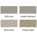 UMF Medical 6746 Ultra Comfort Air Spring Stool with Backrest Colors - Soft Linen, Smoky Cashmere, Warm Sand, Creamy Latte