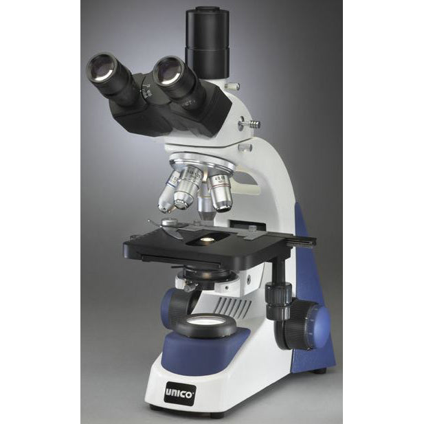 Unico G383 Trinocular Microscope  Plan Achromat