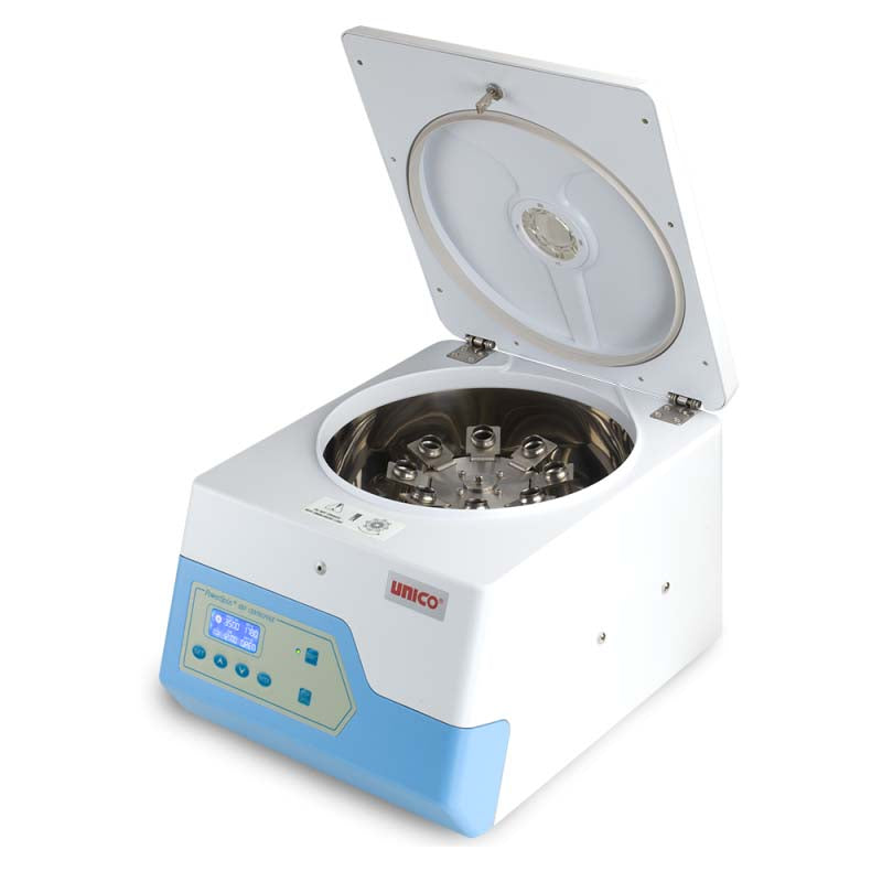 Unico PowerSpin HXV Centrifuge  12 Place Fixed Angle Rotor