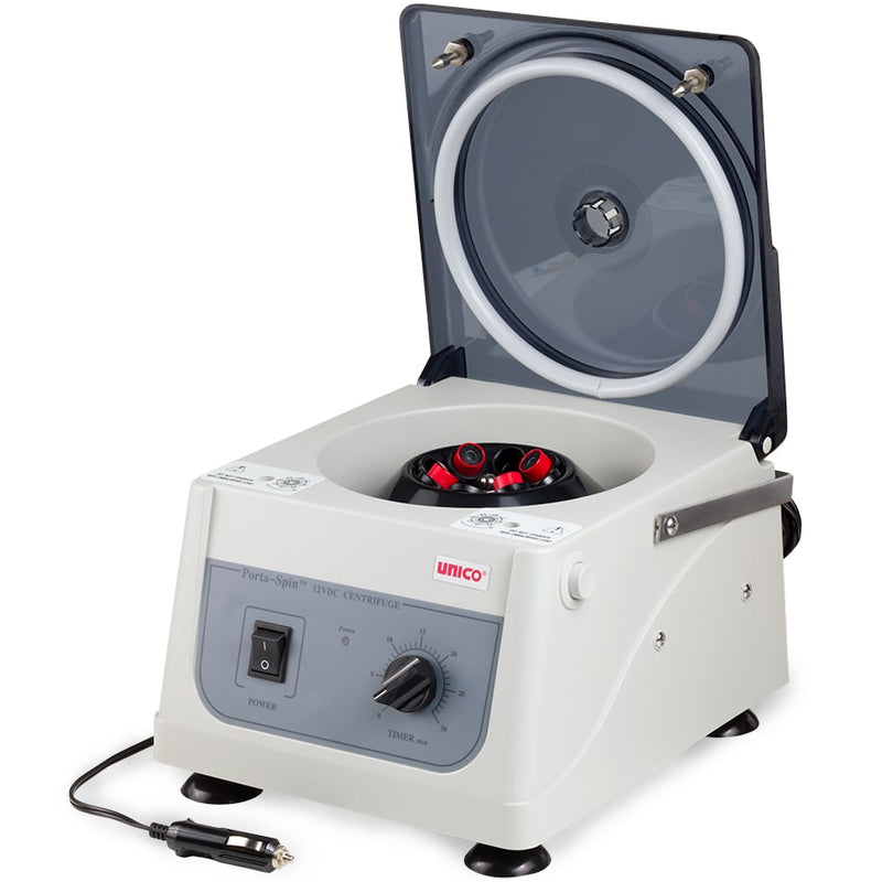 Unico PowerSpin Porta-Spin Portable Centrifuge  6 Place Rotor