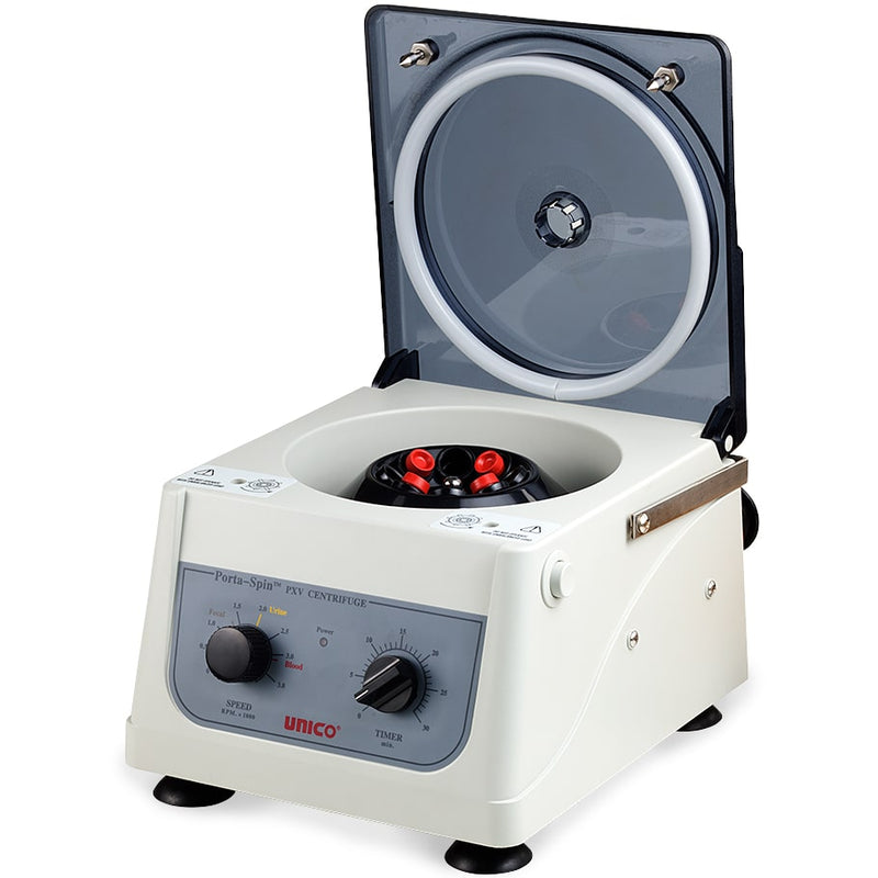 Unico PowerSpin PX Variable Speed Centrifuge  8 Place Rotor with Tube Holdster Rack