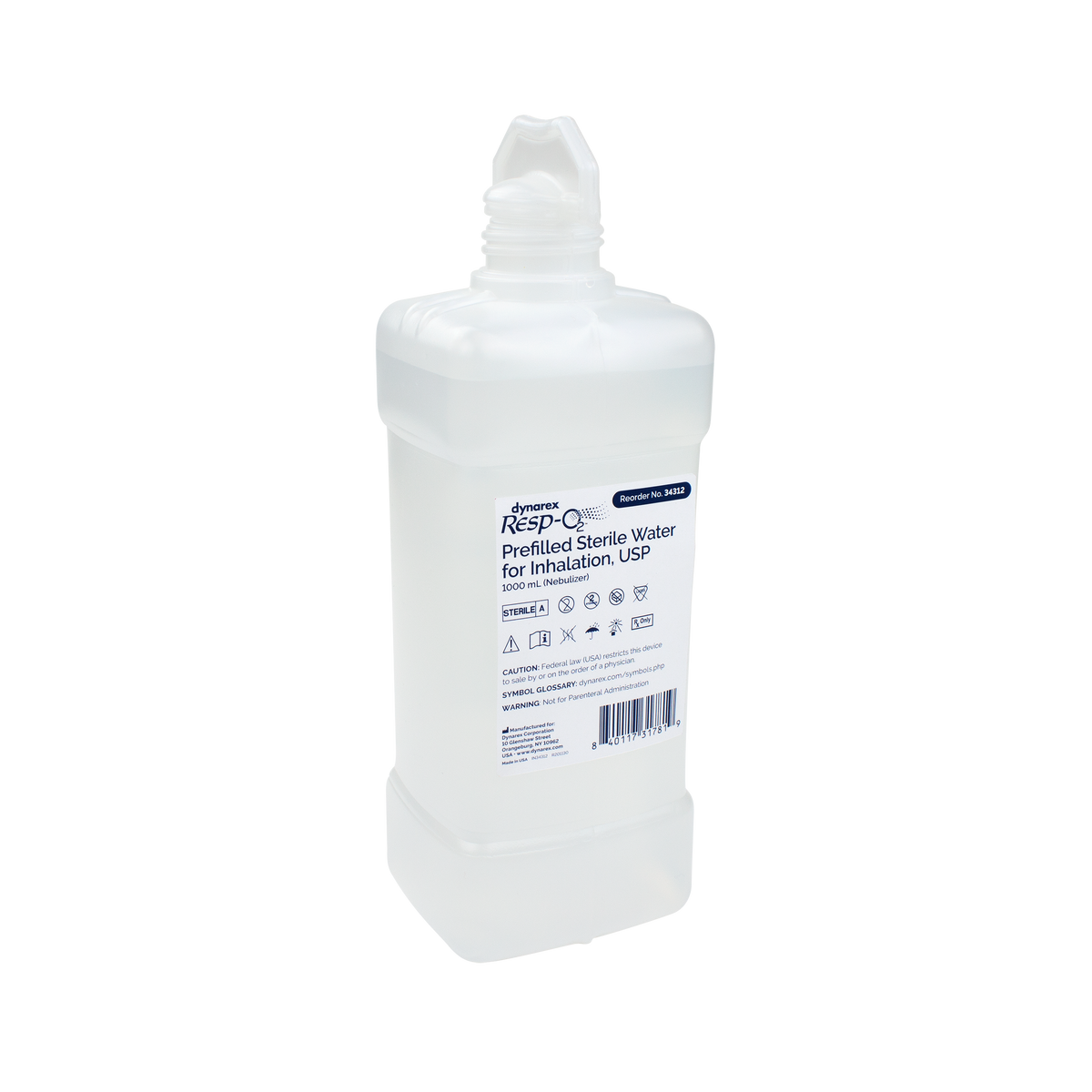 Prefilled Sterile Water for Inhalation, USP PARENT