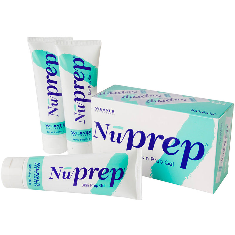 Weaver Nuprep Skin Prep Gel  114 g Tube (3-Pack Case - 150 Total)