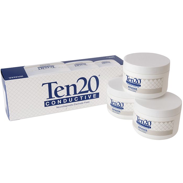 Weaver Ten20 Conductive Paste  15 g Single-Use Cups - Case (24 Packs - 576 Cups)