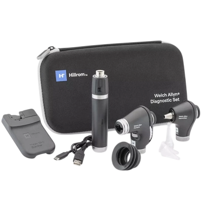 Welch Allyn 3.5V Diagnostic Set with Ophthalmoscope and Otoscope - 71-PM2LXU-US