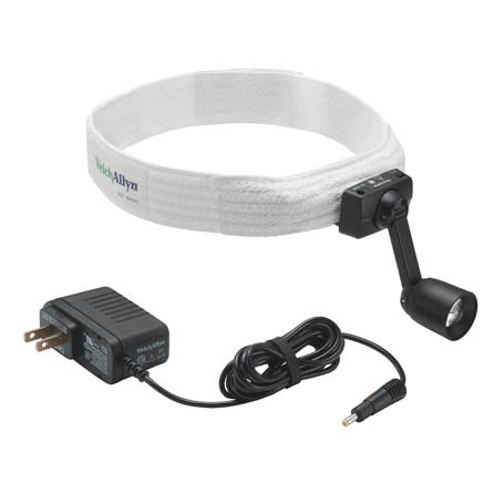 Welch Allyn 460 Green Series Diagnostic Headlight  Soft Terry Cloth Headband