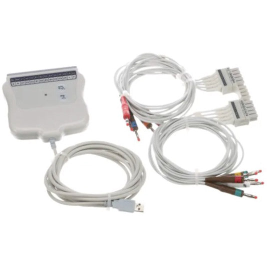 Welch Allyn AM12 Acquisition Module with 10 Wire AHA Lead Set with ...