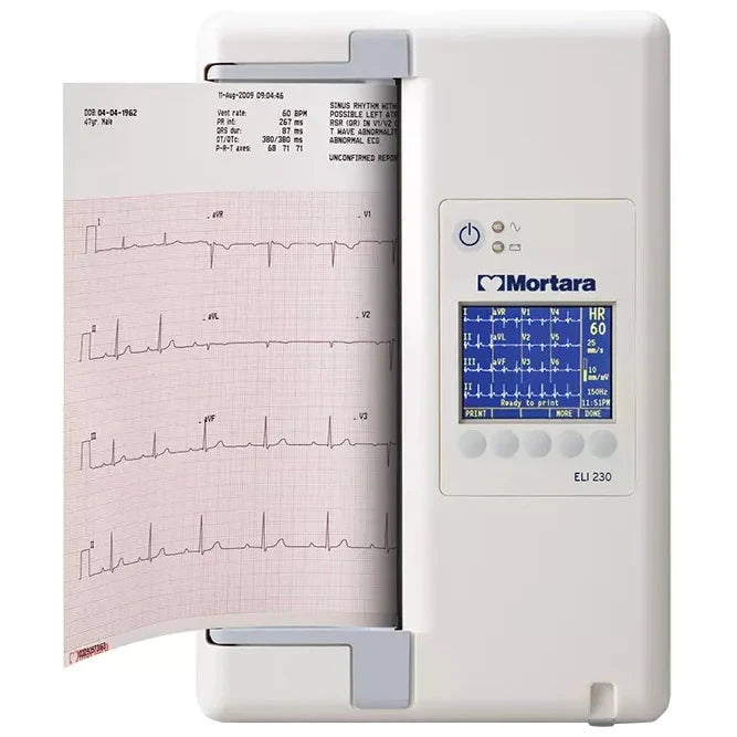 Welch Allyn Burdick ELI 230 Resting Electrocardiograph  WAM Wireless Acquisition Module