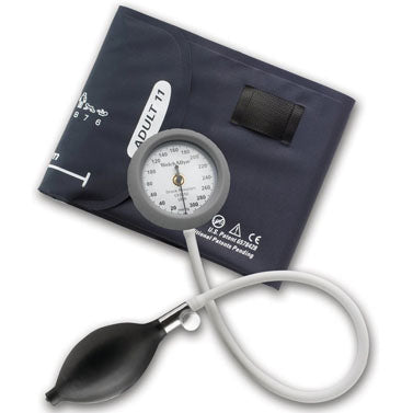 Welch Allyn DuraShock DS44 Integrated Aneroid Sphygmomanometer  Inflation-Bulb-Valve-Cuff-Size-11-Adult-Color-Bump