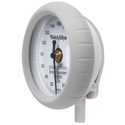 Welch Allyn DuraShock DS44 Pocket Aneroid Sphygmomanometer  Inflation Bulb and Valve; Size-09 Child, Reusable