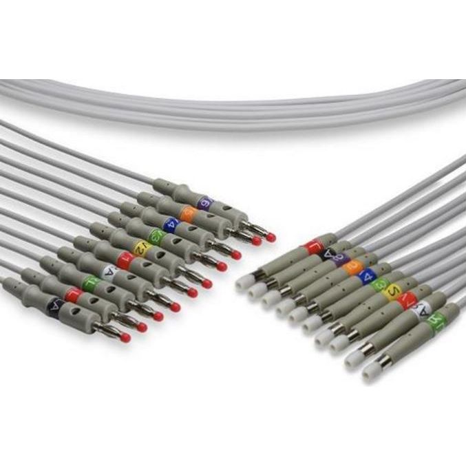 Welch Allyn EKG Leadwires  10 Leads Banana