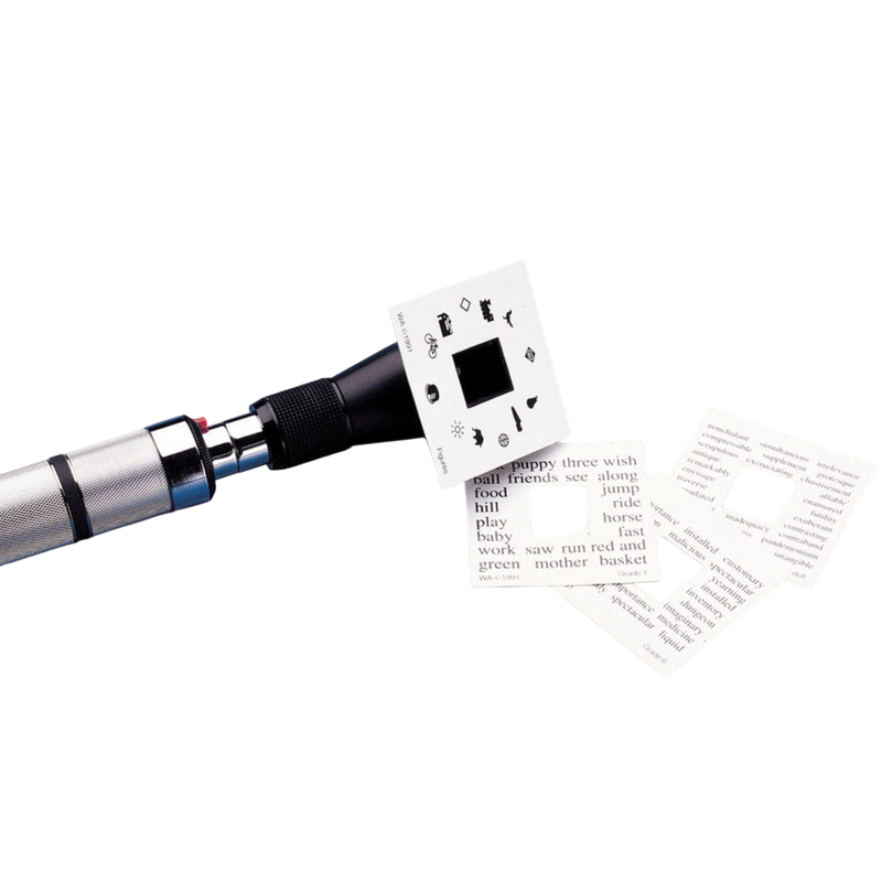 Welch Allyn Fixation Card Set