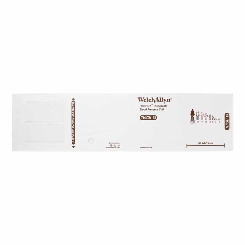 Welch Allyn FlexiPort Blood Pressure Cuff (20/Box)  Size-13 Thigh; Cuff Range 40-55 CM