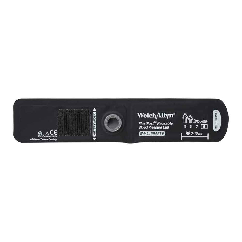 Welch Allyn FlexiPort Reusable Blood Pressure Cuff  Size-06 Small Infant; Cuff Range 7-10 cm