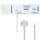 Welch Allyn FlexiPort Vinyl Disposable Blood Pressure Cuff with Screw Connector - Size-10 Small Adult