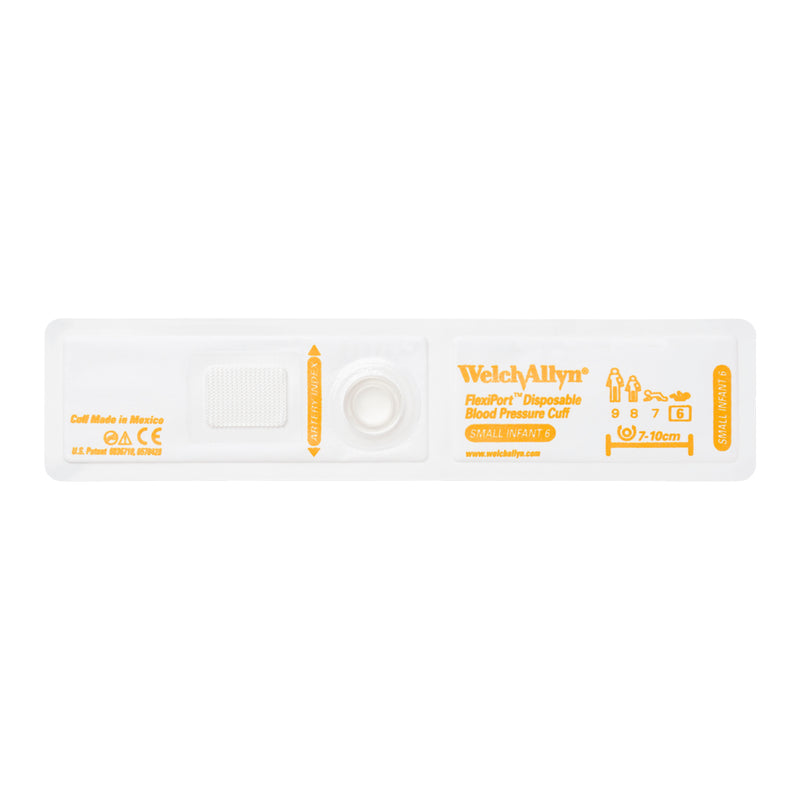 Welch Allyn FlexiPort Vinyl Disposable Blood Pressure Cuff - Size-06