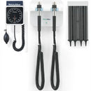 Welch Allyn Green Series 777 Wall Transformer with KleenSpec Ear Specula Dispenser and Wall Aneroid