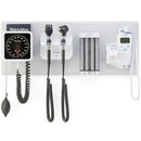 Welch Allyn Green Series 777 Wall Transformer with Coaxial LED Ophthalmoscope, MacroView Basic LED Otoscope, BP Aneroid, Ear Specula Dispenser, and SureTemp Plus Thermometer