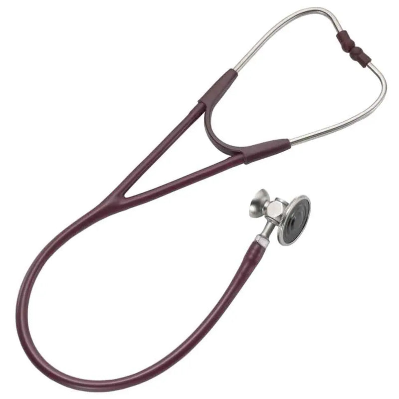 Welch Allyn Harvey DLX Stethoscope  Double-Head-Burgundy