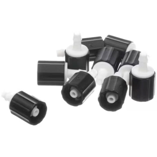 Welch Allyn Plastic Screw-Type BP Hose Connector with Barbed End for 1/8" Tubing