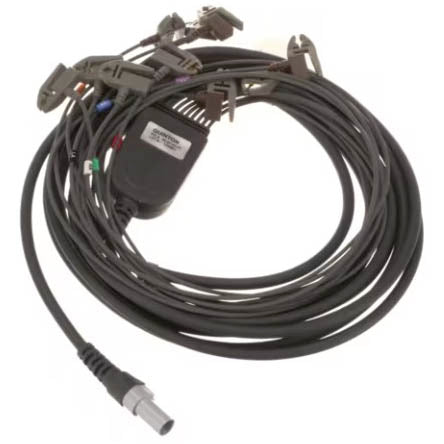 Welch Allyn Q-Stress 10 Lead Patient Cable with Pinch Connection  43" (111.8 cm)